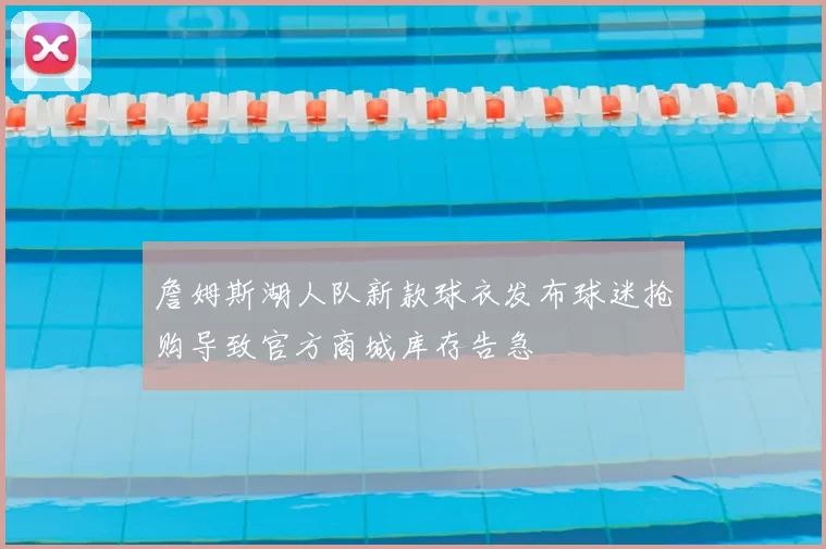 詹姆斯湖人队新款球衣发布球迷抢购导致官方商城库存告急